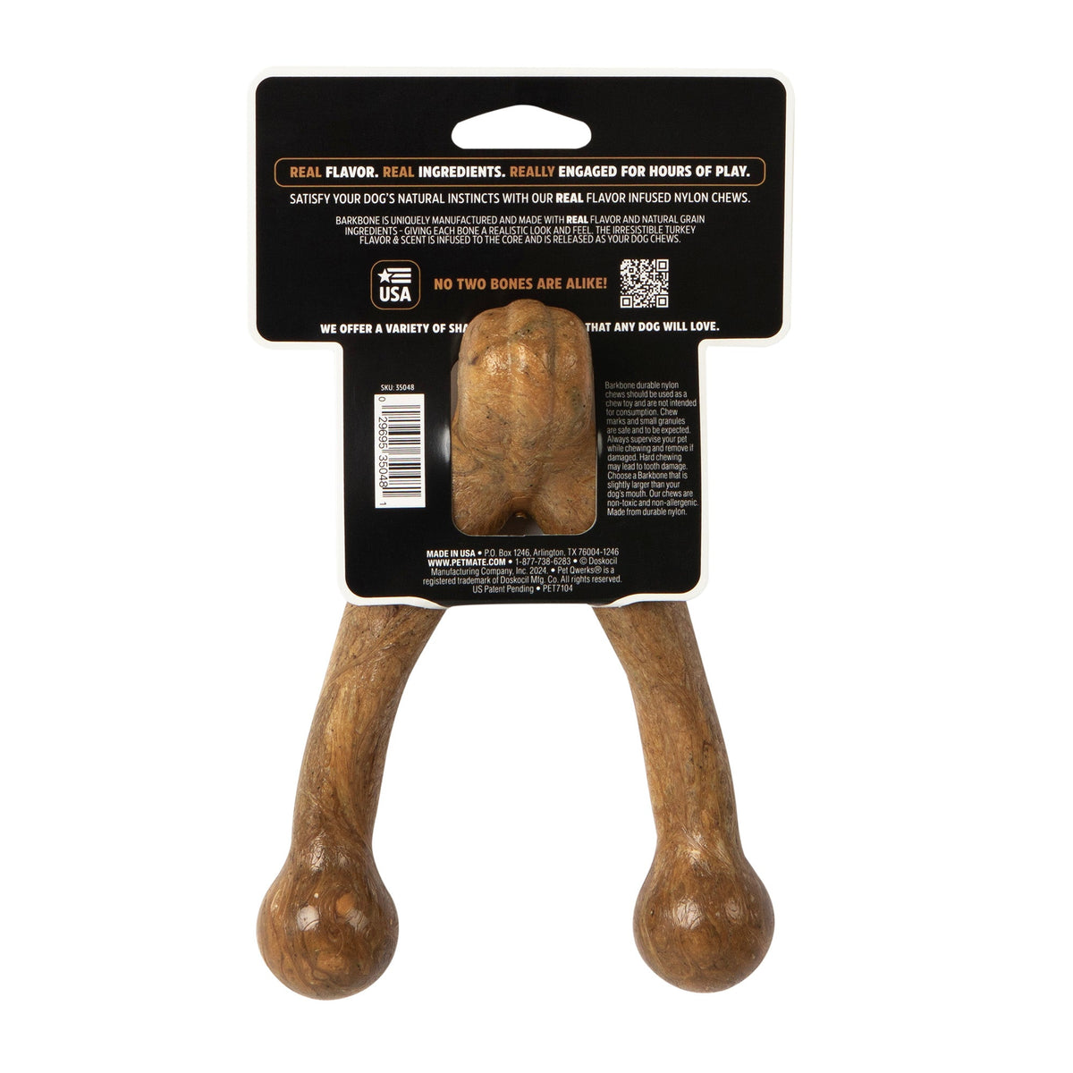 Bark Bone Natural Instincts Wishbone Turkey