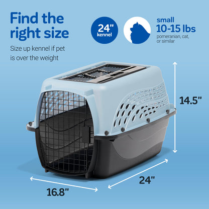 Petmate E-Z Load Two Door Dog & Cat Kennel