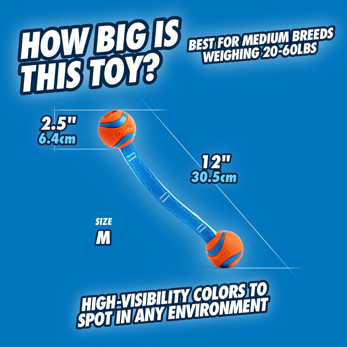 Chuckit! Ultra Duo Tug Dog Toy Med
