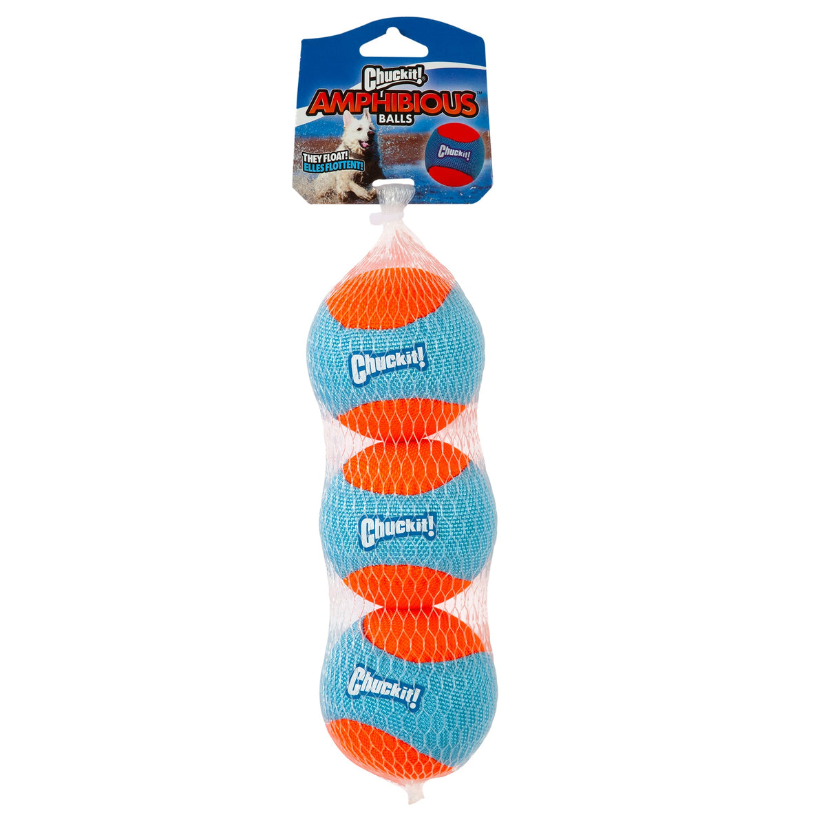 Chuckit! Amphibious Fetch Balls Medium 3 Pack