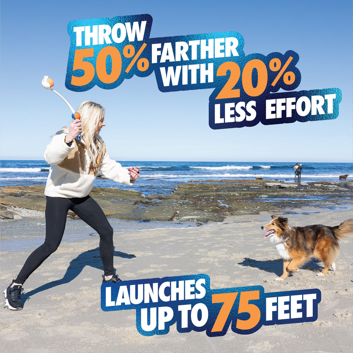 Chuckit! Ultra Ball Launcher 18" Medium – Includes Tennis Ball