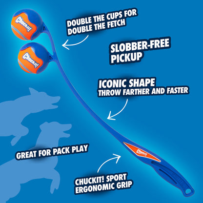 Chuckit! 22M Double Launcher Dog Toy