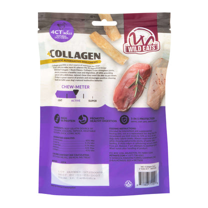 Wild Eats Duck Flavored Collagen Retriever Adult Rolls