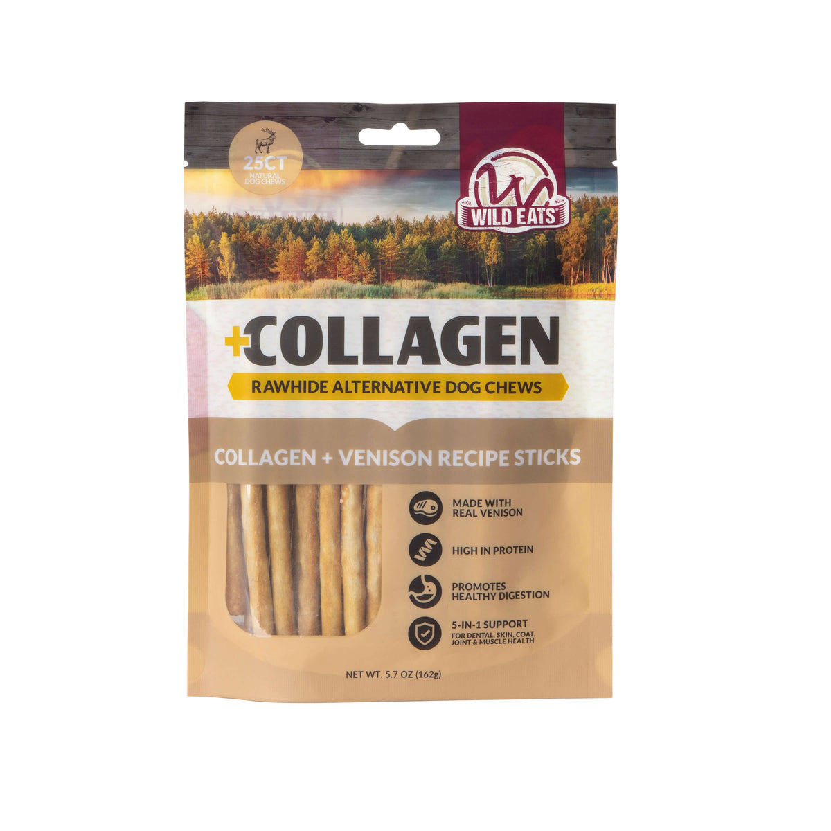 Wild Eats Collagen Venison Recipe Sticks