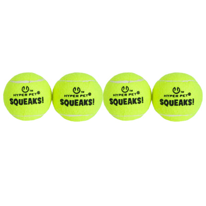 Hyper Pet Squeaks! Tennis Balls With Squeakers