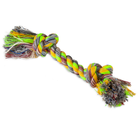 Petmate Booda Multi-Colored Rope Bone