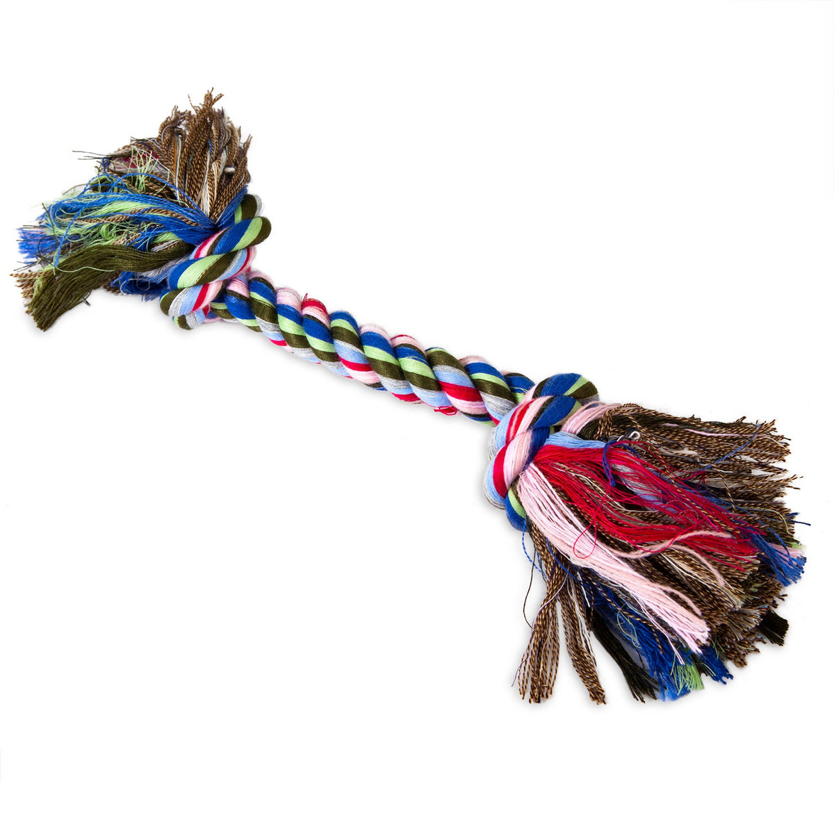 Petmate Booda Multi-Colored Rope Bone