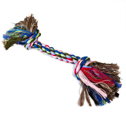 Petmate Booda Multi-Colored Rope Bone