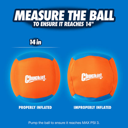 Chuckit! Big Air Fetch & Herding Ball Dog Toy