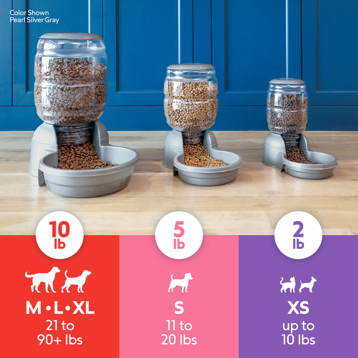 Petmate Replendish Pet Feeder With Microban