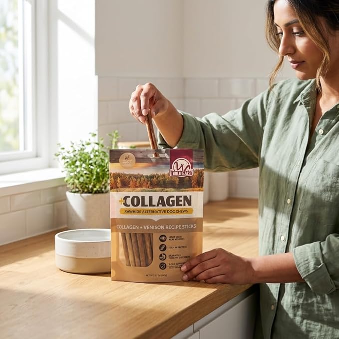Wild Eats Collagen Venison Recipe Sticks